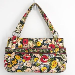Vera Bradley Poppy Field Stephanie Purse